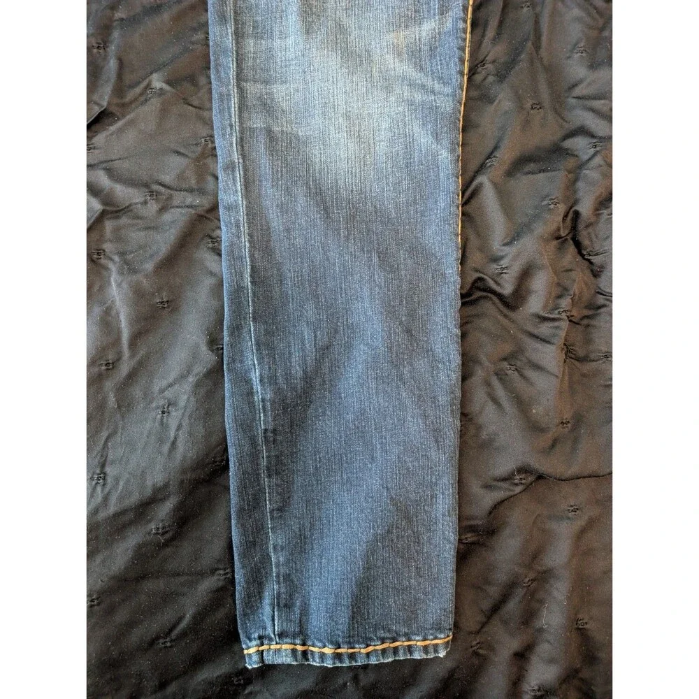 True Religion Rocco Jeans Men's Size 42 Blue Medium Wash Relaxed Skinny Denim